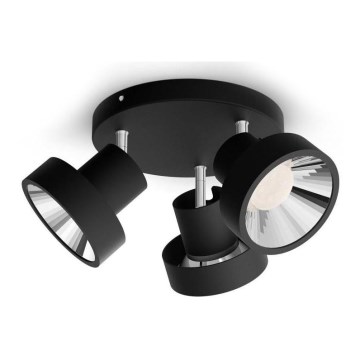 Philips 50603/30/P0 - LED Dimbar spotlight BUKKO 3xLED/4,3W/230V