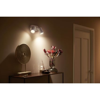 Philips - LED RGBW Dimbar spotlight Hue FUGATO 2xGU10/5,7W/230V