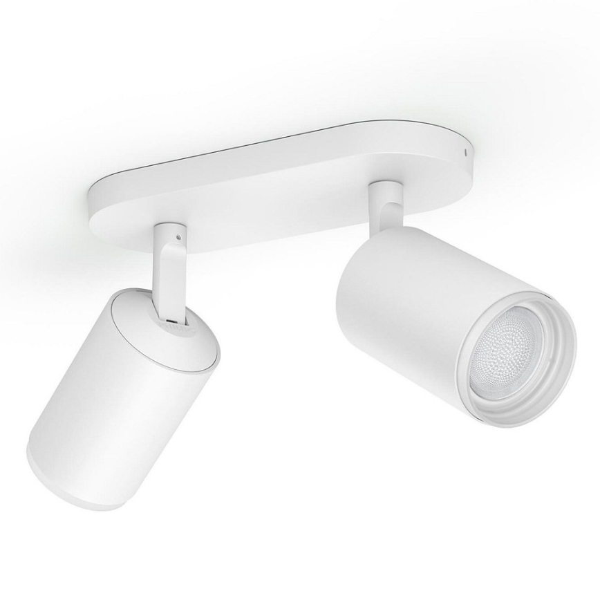 Philips - LED RGBW Dimbar spotlight Hue FUGATO 2xGU10/5,7W/230V