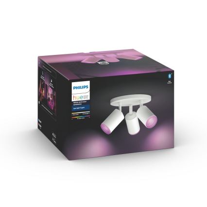 Philips - LED RGBW Dimbar spotlight Hue FUGATO 3xGU10/5,7W/230V