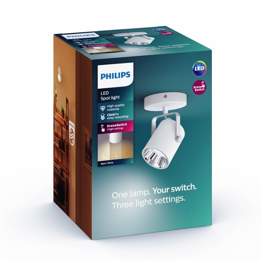 Philips - LED Spotbelysning LED/4,3W/230V 2200/2500/2700K