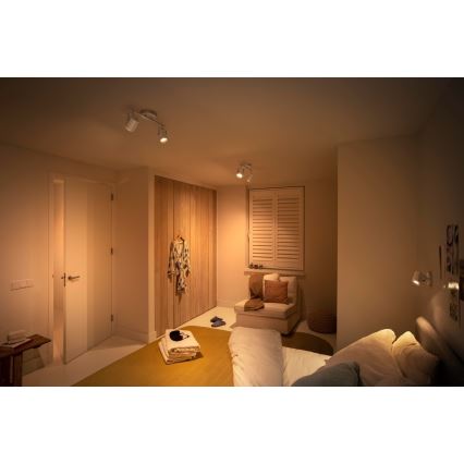 Philips 50662/14/P0 - LED Spotlampa BYRE 2xLED/4,3W/230V 2200/2500/2700K