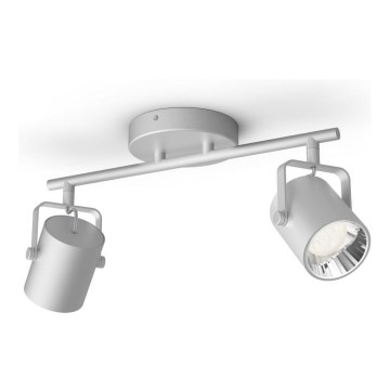 Philips 50662/14/P0 - LED Spotlampa BYRE 2xLED/4,3W/230V 2200/2500/2700K