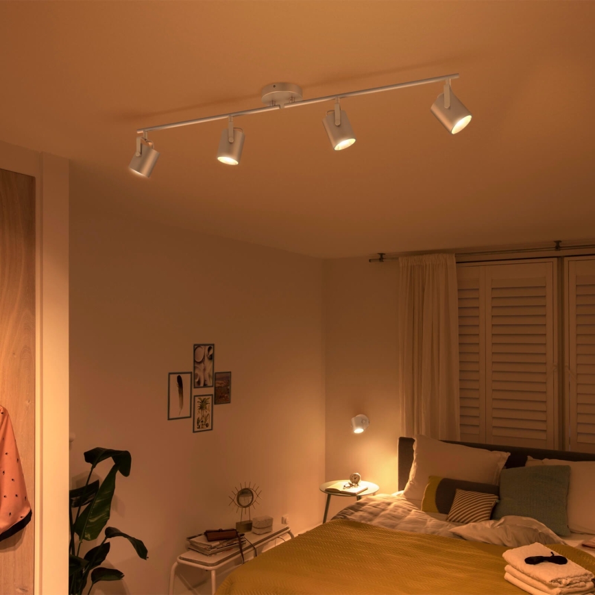 Philips 50664/14/P0 - LED Spotbelysning BYRE 4xLED/4,3W/230V 2200/2500/2700K