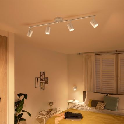 Philips 50664/14/P0 - LED Spotbelysning BYRE 4xLED/4,3W/230V 2200/2500/2700K