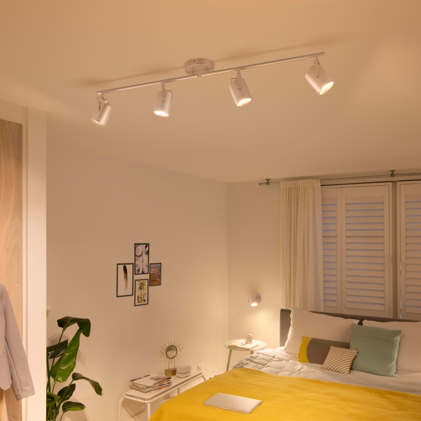 Philips 50664/14/P0 - LED Spotbelysning BYRE 4xLED/4,3W/230V 2200/2500/2700K