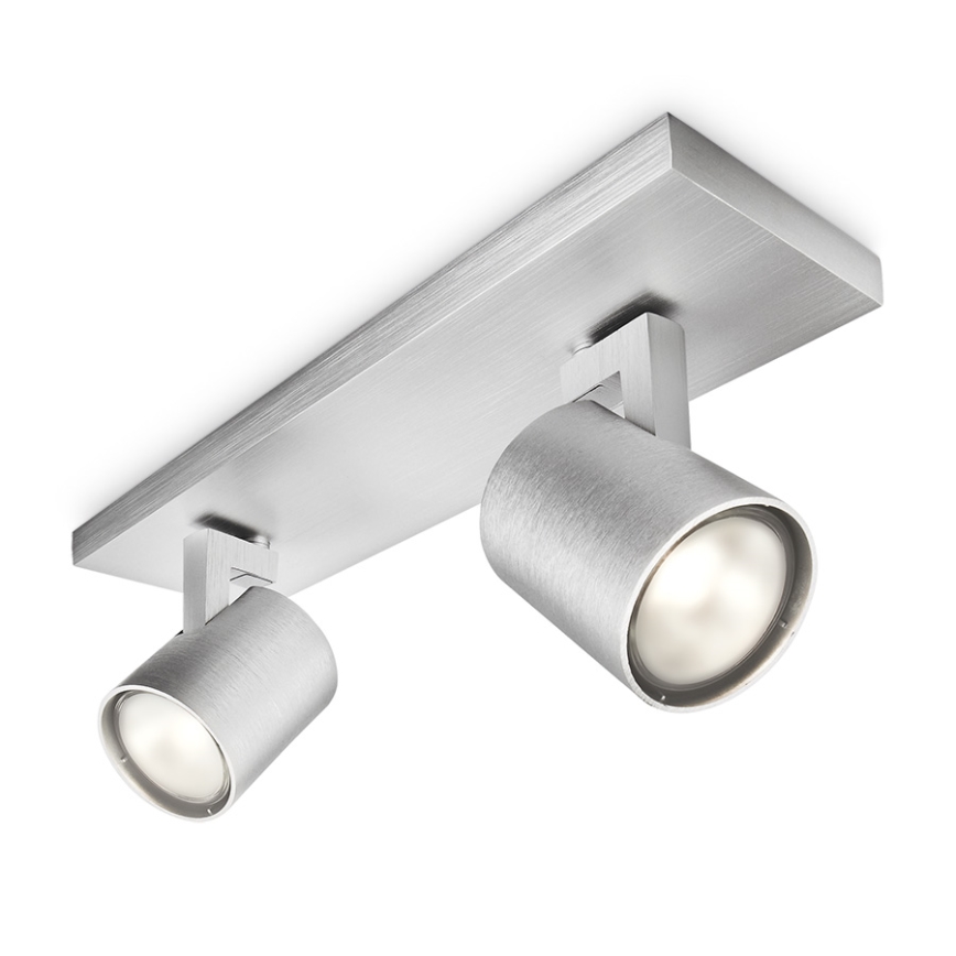 Philips - Takspot RUNNER 2xGU10/20W/230V