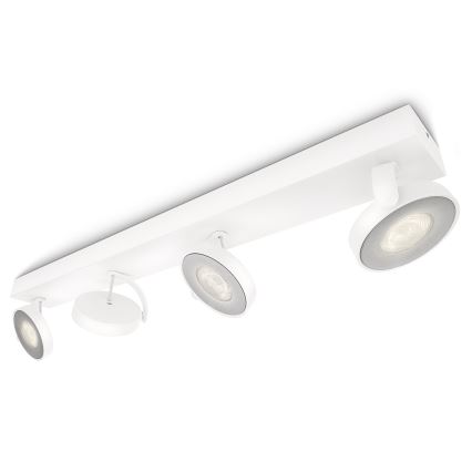 Philips 53174/31/P0 - Dimbar spotlight MYLIVING CLOCKWORK 4xLED/4.5W