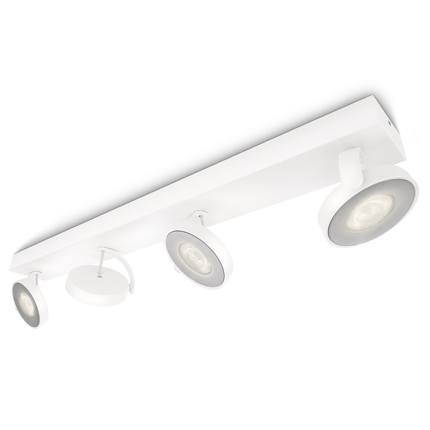 Philips 53174/31/P0 - Dimbar spotlight MYLIVING CLOCKWORK 4xLED/4.5W