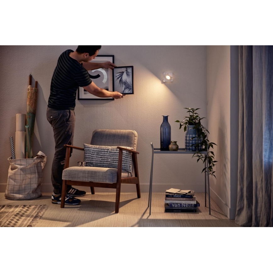 Philips 53190/48/P0 - LED Spotlight MYLIVING MILLENNIUM 1xLED/4,5W/230V