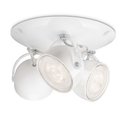 Philips 53233/31/16 - LED spotlight MYLIVING DYNA 3xLED/3W/230V