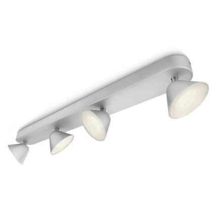 Philips 53284/48/16 - LED spotlight MYLIVING TWEED 4xLED/3W/230V