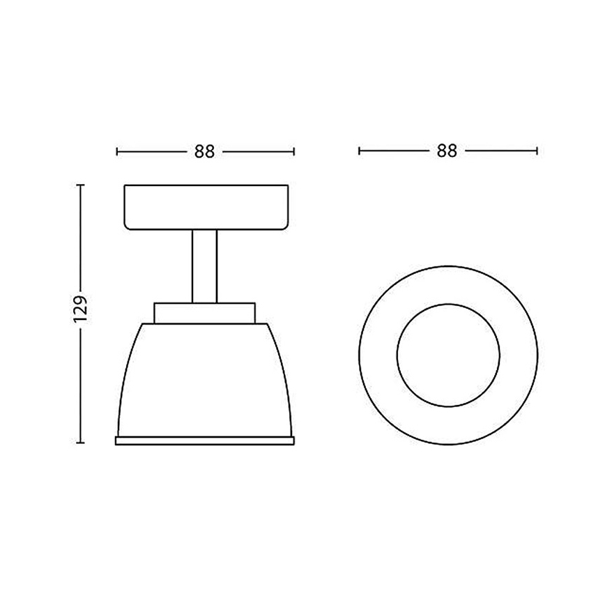 Philips - LED-spotlampa LED/4W/230V