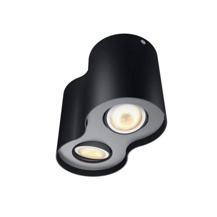 Philips - LED Dimbar belysningsarmatur Hue PILLAR 2xGU10/5W/230V + fjärrkontroll