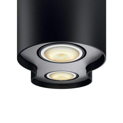 Philips - LED Dimbar belysningsarmatur Hue PILLAR 2xGU10/5W/230V + fjärrkontroll