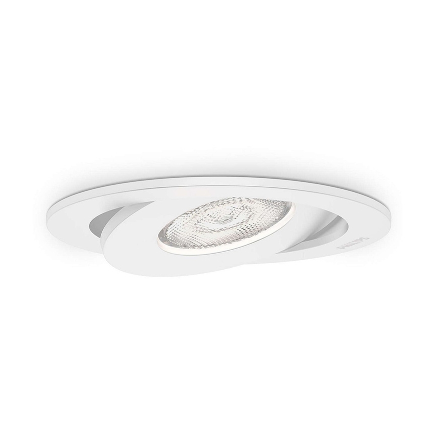 Philips - SET OM 3 dimbara LED infällda taklampor LED/4,5W/230V