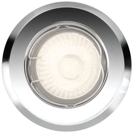Philips - Infälld lampa 1xGU10/50W/230V skinande krom