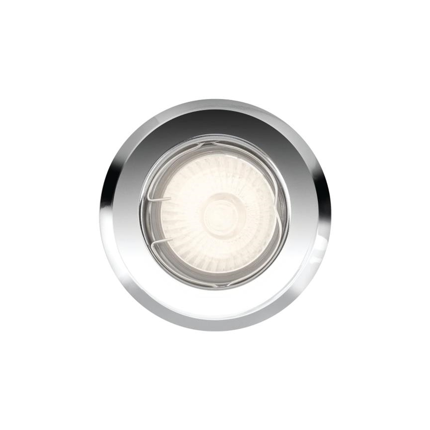 Philips - Infälld lampa 1xGU10/50W/230V skinande krom