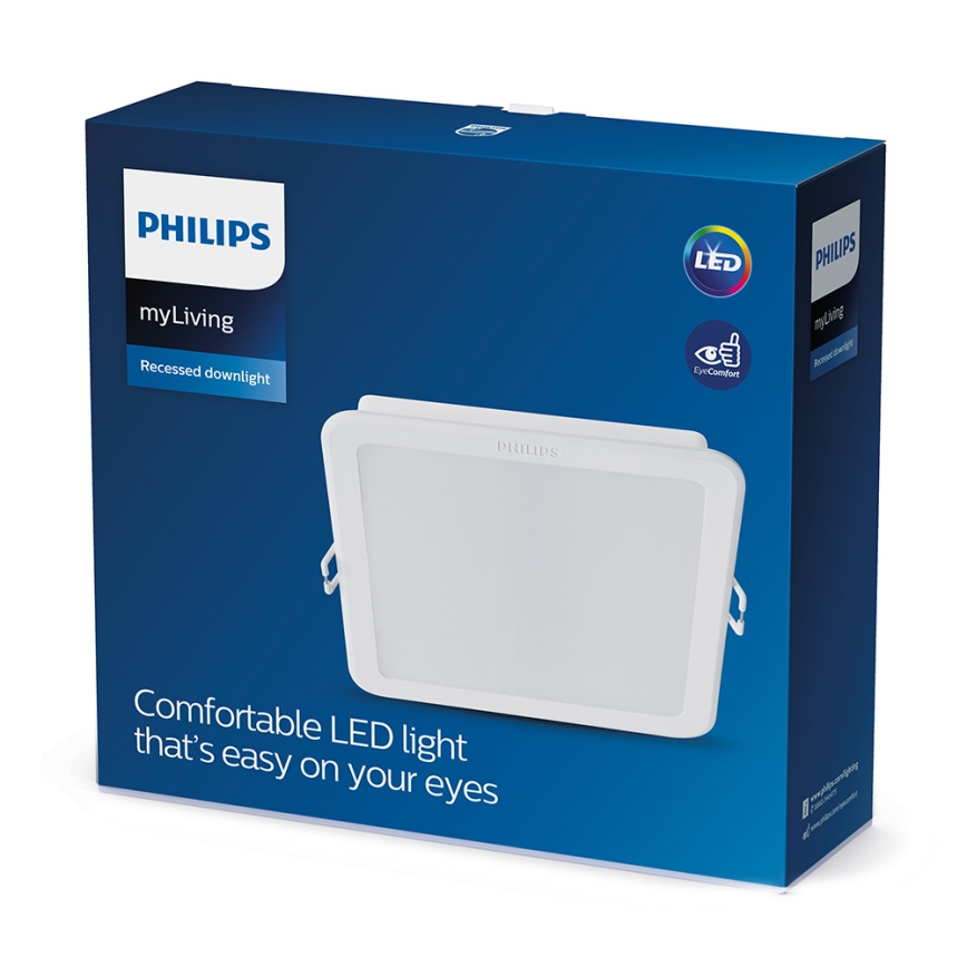 Philips - Infälld LED-armatur LED/17W/230V 3000K