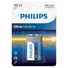 Philips 6LR61E1B/10 - Alkaliska batterier 6LR61 ULTRA ALKALINE 9V