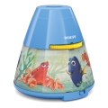 Philips 71769/90/16 - LED Barn projektor DISNEY DORY LED/0,1W/3xAAA