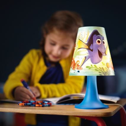 Philips 71795/90/16 - LED Barn Bordslampa DISNEY DORY LED/2,3W/230V