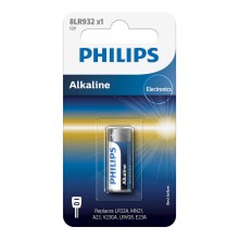 Philips 8LR932/01B - Alkaliska batterier 8LR932 MINICELLS 12V 50mAh