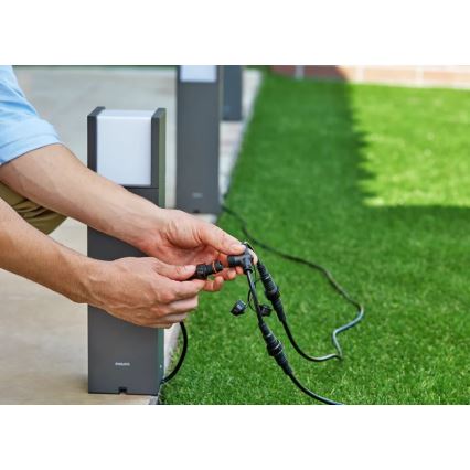 Philips - LED Utomhuslampa LED/6W/12V 4000K 2700K IP44