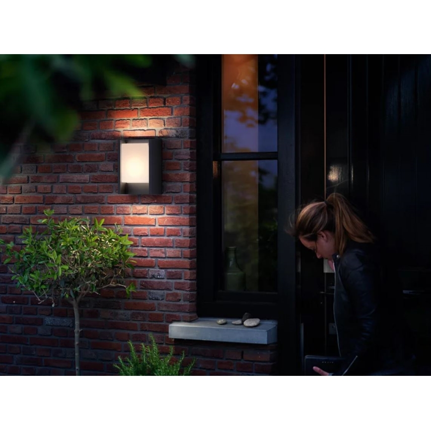 Philips - LED Utomhus Vägglampa LED/3,8W/230V 3000K IP44