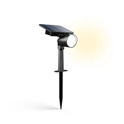 Philips - LED Solcellspotlight ASHLYN LED/1,4W/3,7V 2600 mAh 2700K IP44