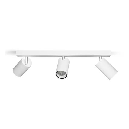 Philips - Badrumsspotlight IDRIS 3xGU10/5W/230V IP44 vit