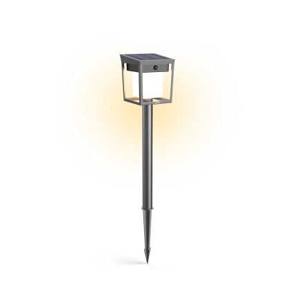 Philips - LED solcellslampa med rörelse- och skymningssensor BLAISE LED/1,5W/3,7V 2600 mAh 3000K IP44