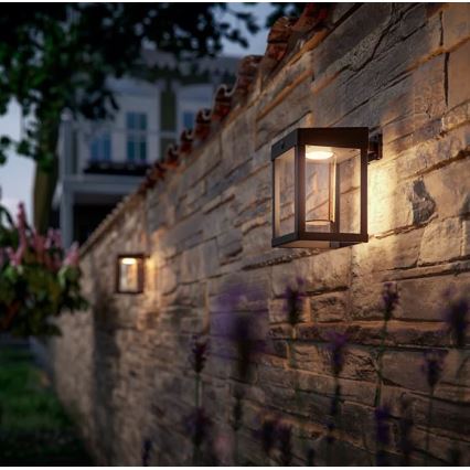 Philips - LED solcellsvägglampa med rörelse- och skymningssensor CAMILL LED/1,4W/3,7V 2000 mAh IP44