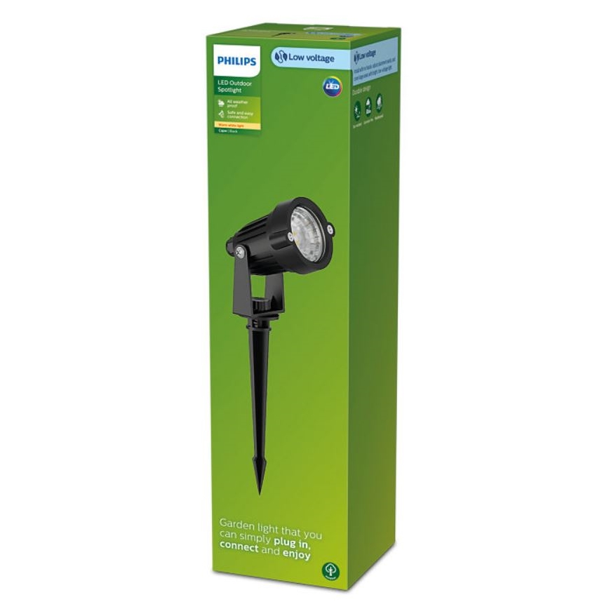 Philips - LED Utomhusspotlight CAPER LED/1,5W/24V IP44