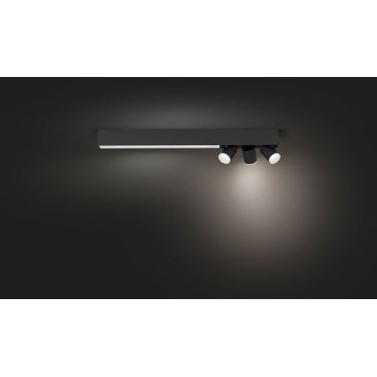 Philips - LED RGBW Dimbar spotlight LED/25W/230V + 3xGU10/5,7W