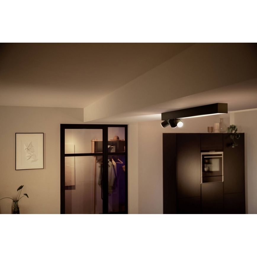 Philips - LED RGBW Dimbar spotlight LED/25W/230V + 3xGU10/5,7W