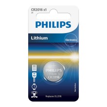 Philips CR2016/01B - Litium knappcellsbatterier CR2016 MINICELLS 3V