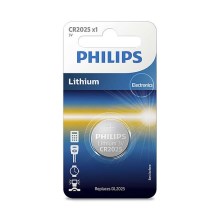 Philips CR2025/01B - Lithium Batterier CR2025 MINICELLS 3V 165mAh