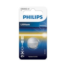Philips CR2032/01B - Litium knappcellsbatterier CR2032 MINICELLS 3V