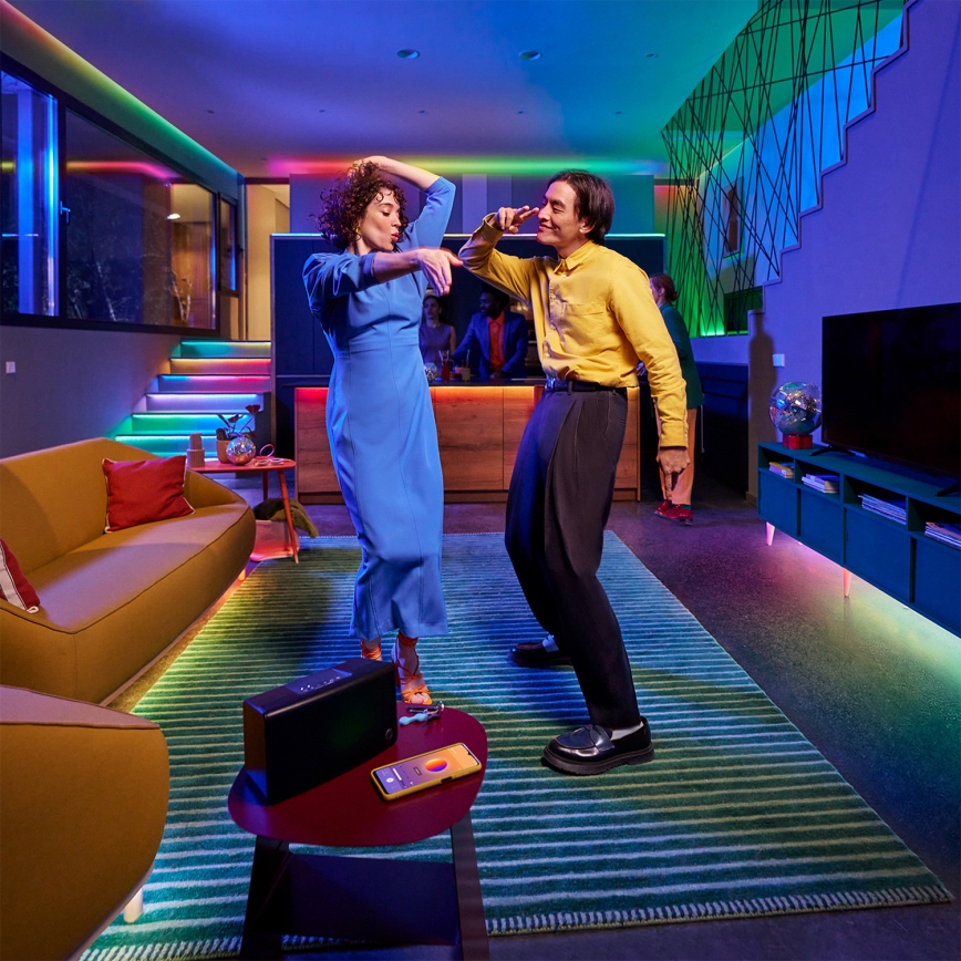 Philips - LED RGBIC dimbar LED-remsa SMART NEON FLEX 10 m LED/45W/230V 2700-6500K Wi-Fi