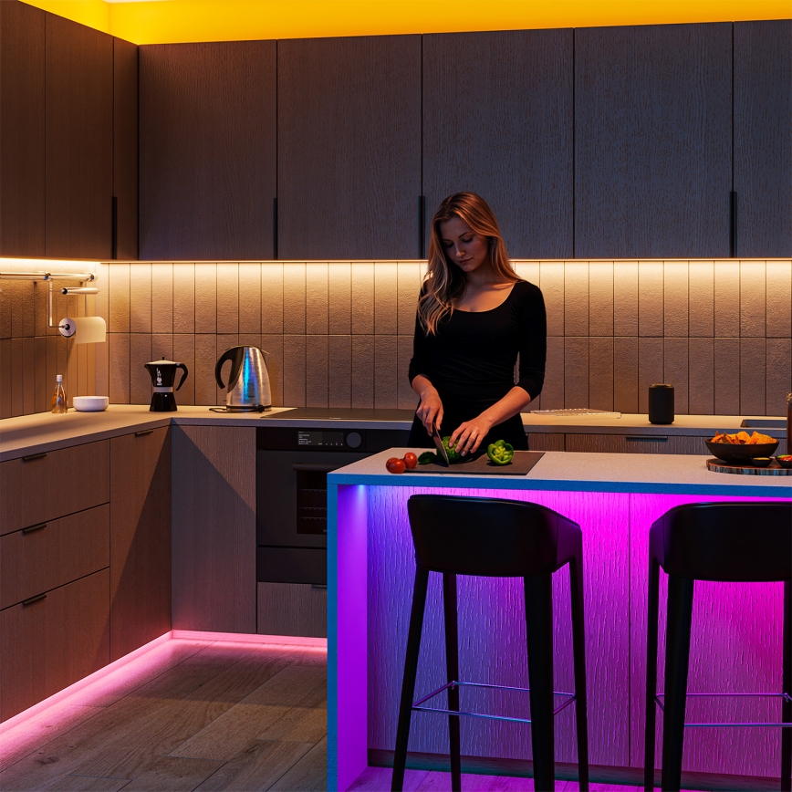 Philips - Dimbart RGBIC-LED-remsa SMART STRIP 3m LED/13W/230V 2700-6500K Wi-Fi