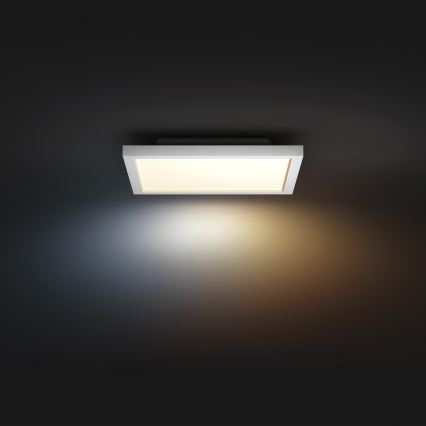 Philips - LED dimbar takarmatur Hue AURELLE LED/19W/230V 2200-6500K 30x30 cm vit