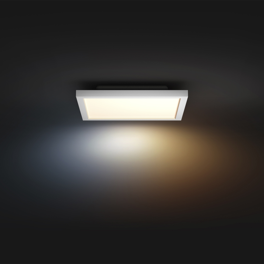Philips - LED dimbar takarmatur Hue AURELLE LED/19W/230V 2200-6500K 30x30 cm vit