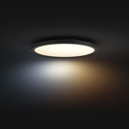 Philips - LED Dimbar taklampa Hue AURELLE LED/21W/230V 2200-6500K Ø 39,5 cm svart