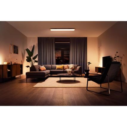 Philips - Dimbart LED-takarmatur Hue AURELLE LED/39W/230V 2200-6500K 120x30 cm vit