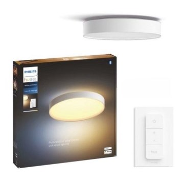 Philips - Dimbart takarmatur Hue LED/48W/230V 2200-6500K Ø 551 mm vit + fjärrkontroll