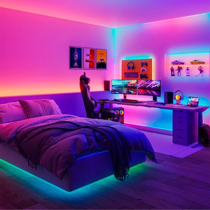 Philips - LED RGBIC dimmbar LED-remsa SMART STRIP 10m LED/43W/230V 2700-6500K Wi-Fi