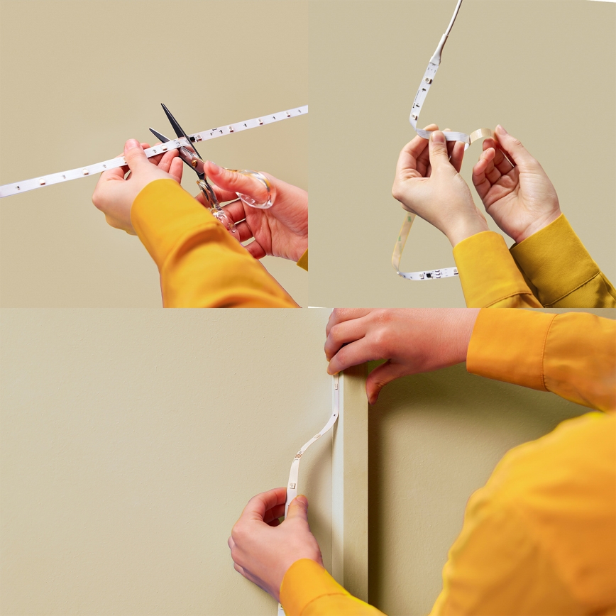 Philips - LED RGBIC dimmbar LED-remsa SMART STRIP 10m LED/43W/230V 2700-6500K Wi-Fi