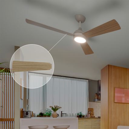Philips - LED-dimmbar takfläkt CIVX LED/24W/230V + fjärrkontroll