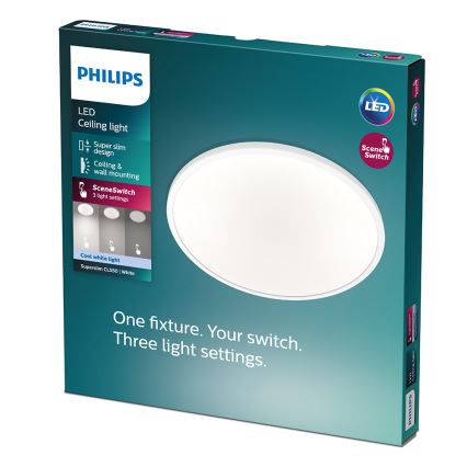 Philips - Dimmbar LED-taklampa LED/15W/230V 4000K